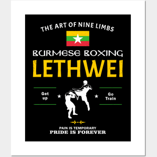 Lethwei - The art of nine limbs Posters and Art